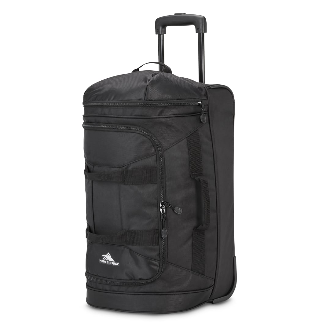 Boxed Wheeled Dfls Carry-On Wheeled Duffel - Black