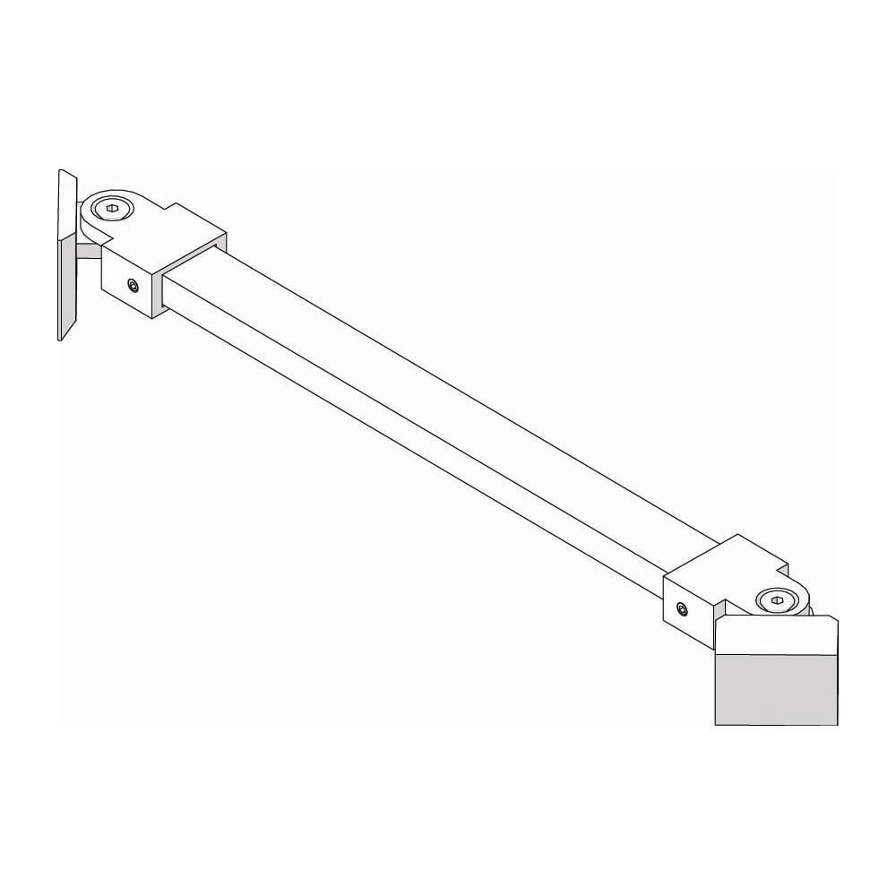 Support Bar Assembly for 5/16" Thick Glass