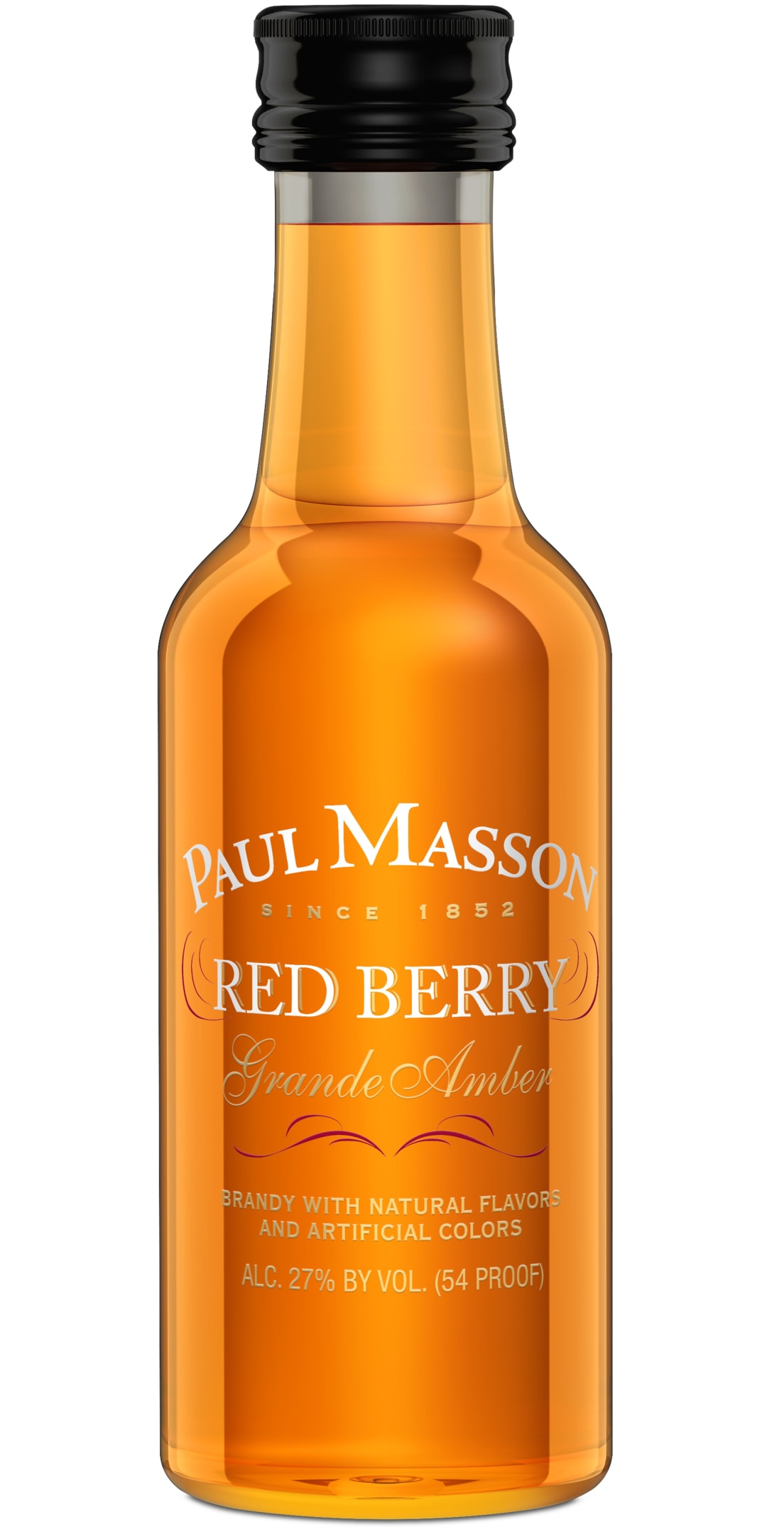 Paul Masson Red Berry Brandy 50ml 54 Proof