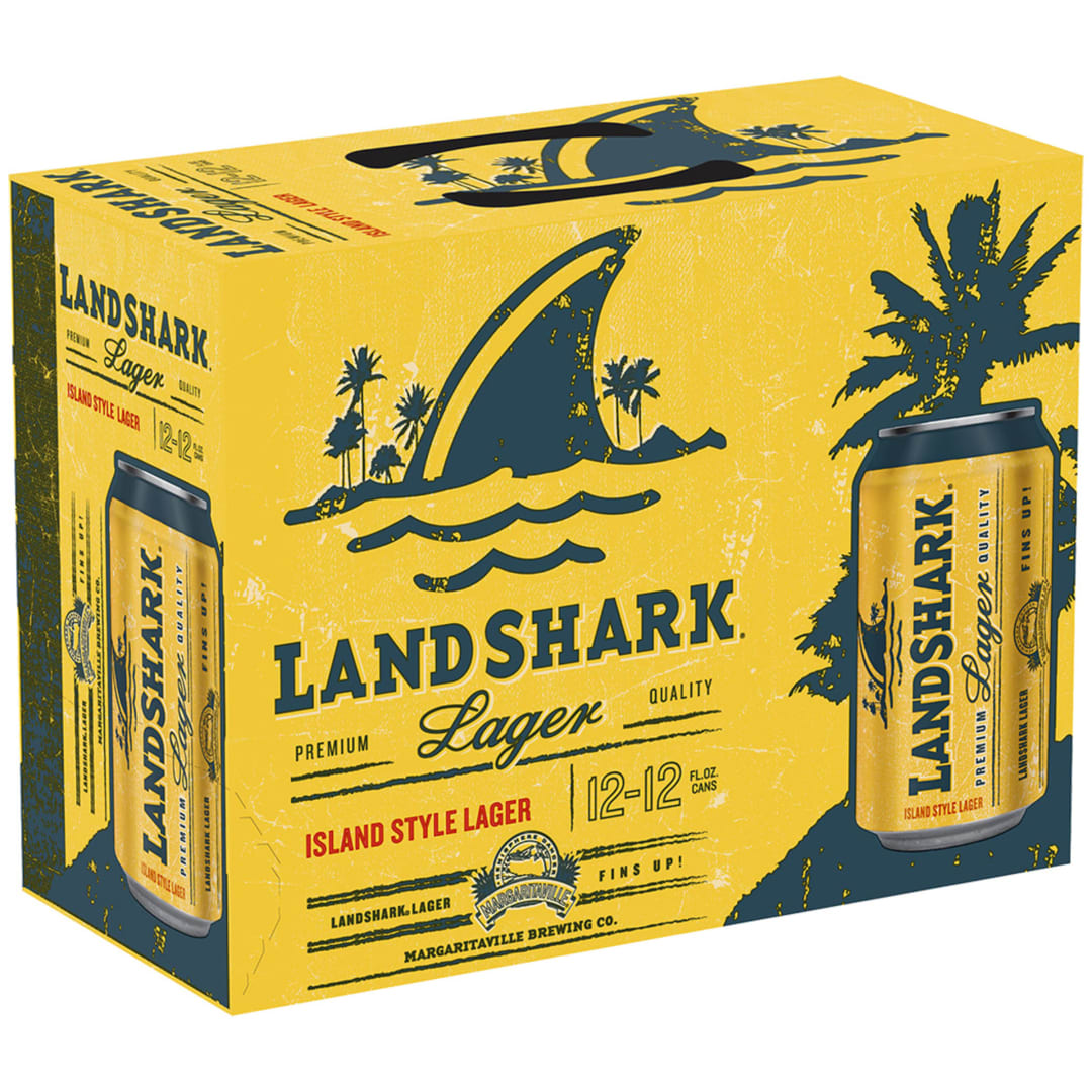 Landshark Island Style Lager, 12 Pack, 12 fl. oz. Cans, 4.7% ABV