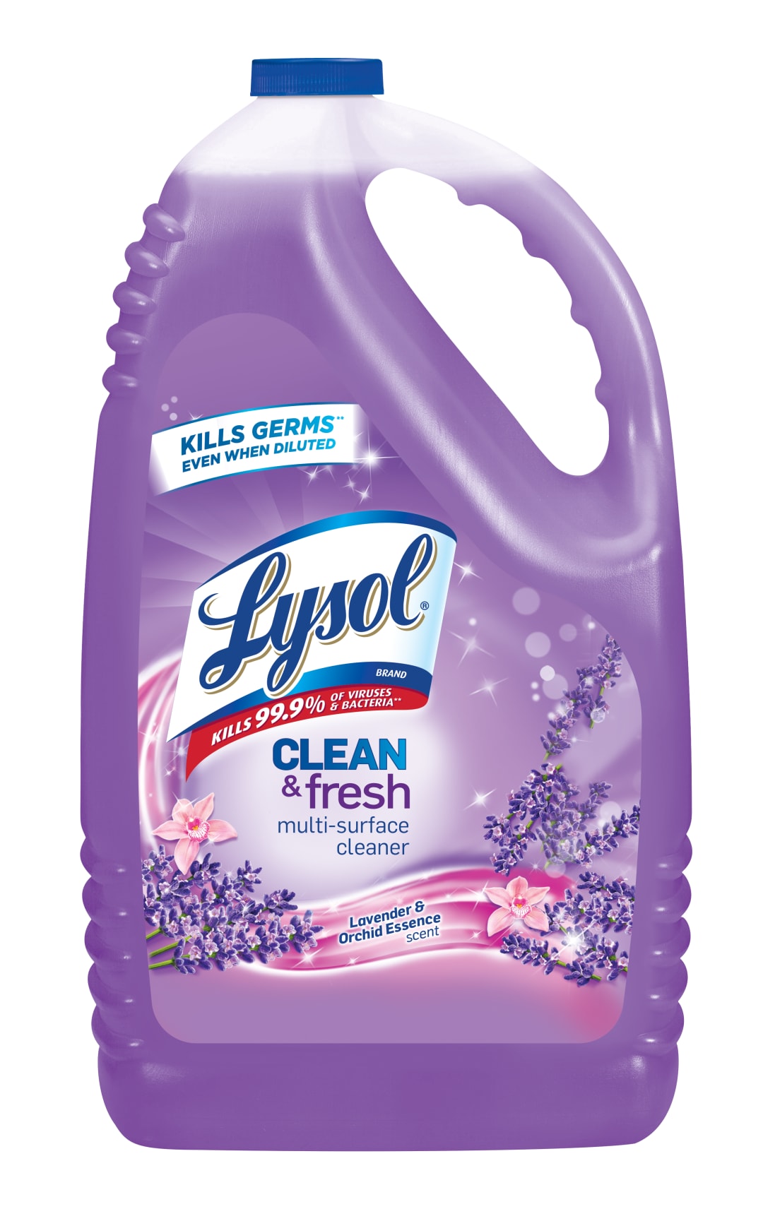 LYSOL® Clean & Fresh Multi-Purpose Cleaner - Pourable Lavender Orchid 4/144 oz.