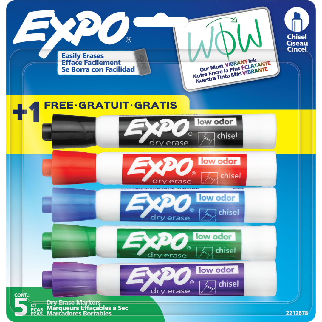 EXPO DE LO CHISEL 4CT ASST + 1 PURPLE