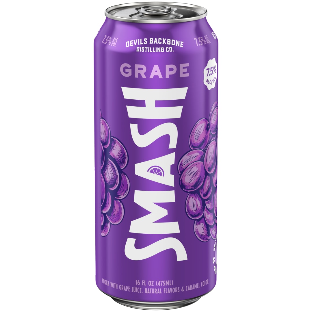 Devils Backbone Distilling Co. Grape Smash 7.5%, 16 fl oz Can
