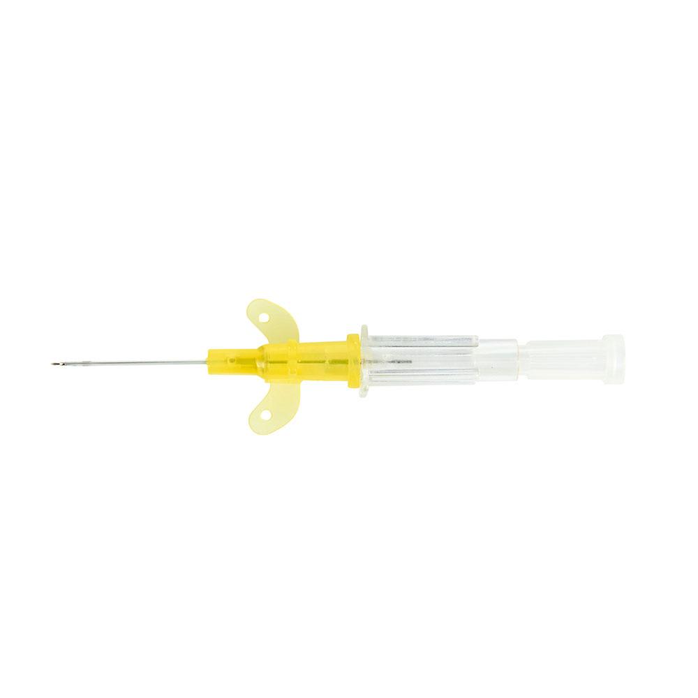 Venocan Mini IV Catheter, Yellow, 24G x ¾" (0.7 x 19 mm), Sterile