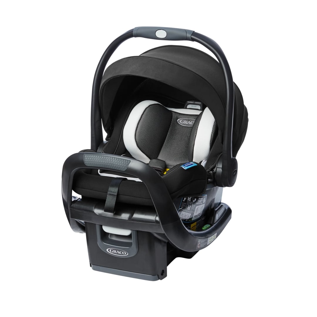 Graco® SnugRide® SnugFit® DLX Infant Car Seat ft. Safety Surround Side-Impact Technology, Jacks