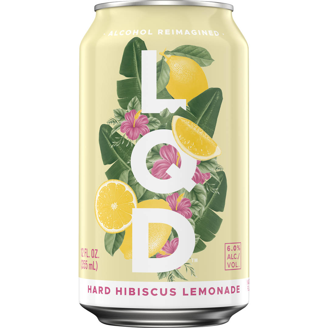 LQD Hard Hibiscus Lemonade, 12 fl. oz. Can