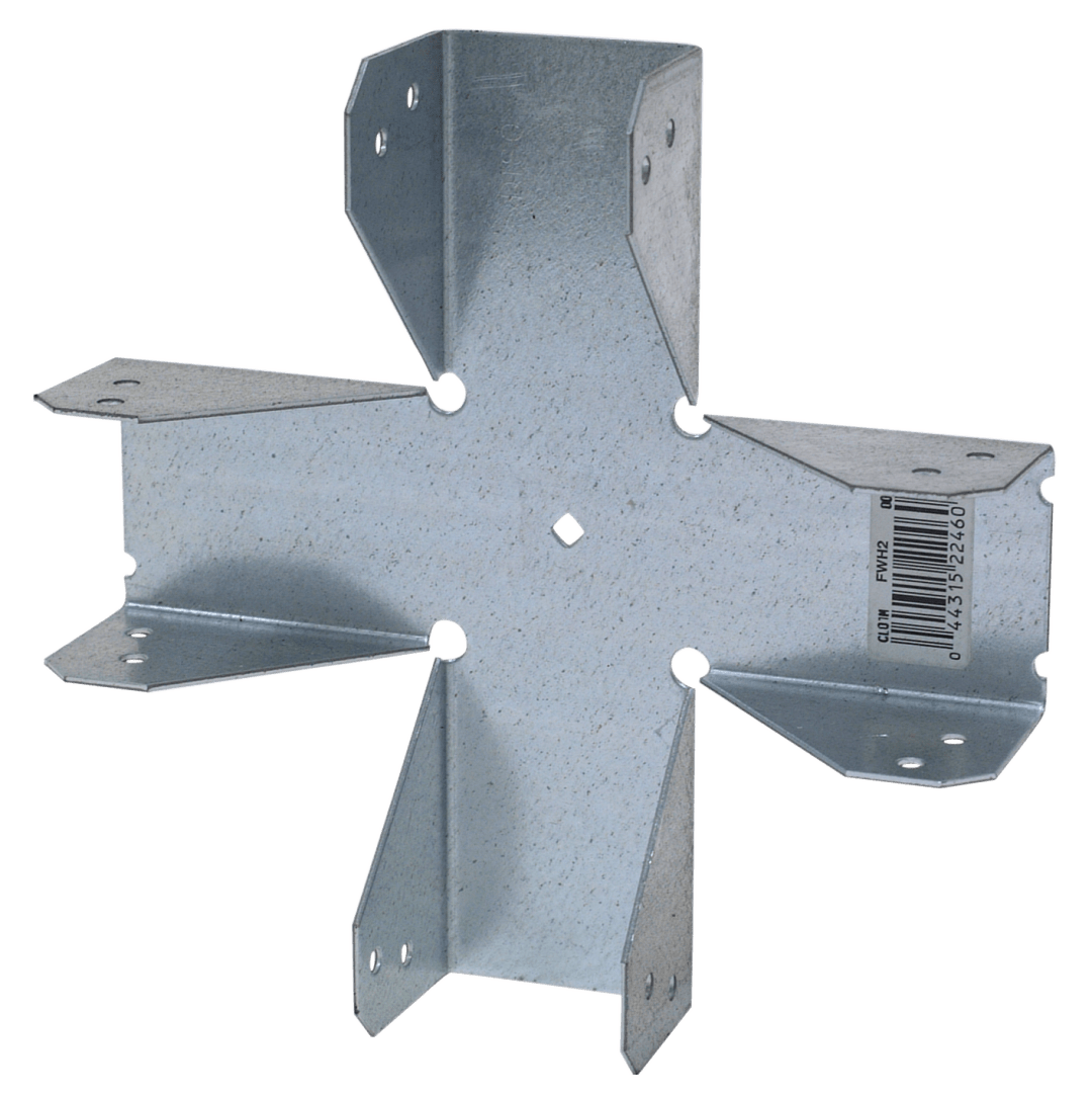 Simpson Strong-Tie FWH2 FWH 18-Gauge Four-Way Connector for 2x (Pack of 1200)