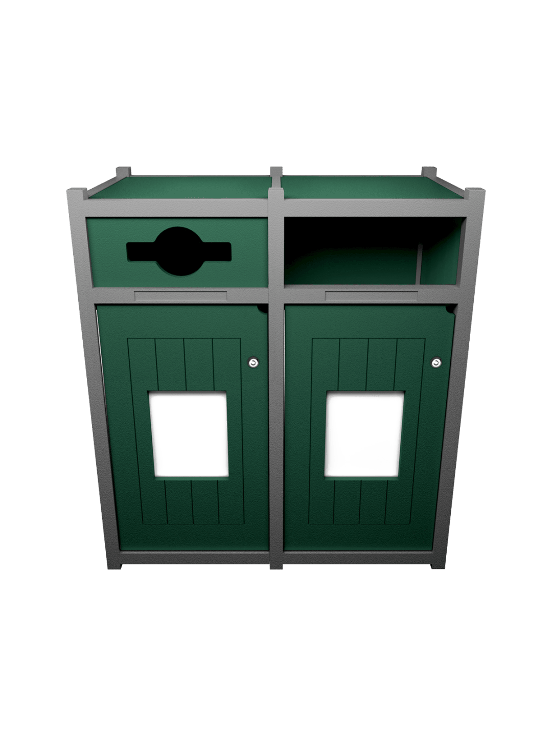  VISION - Double - Unit - Mixed-Full - Grey-Green
