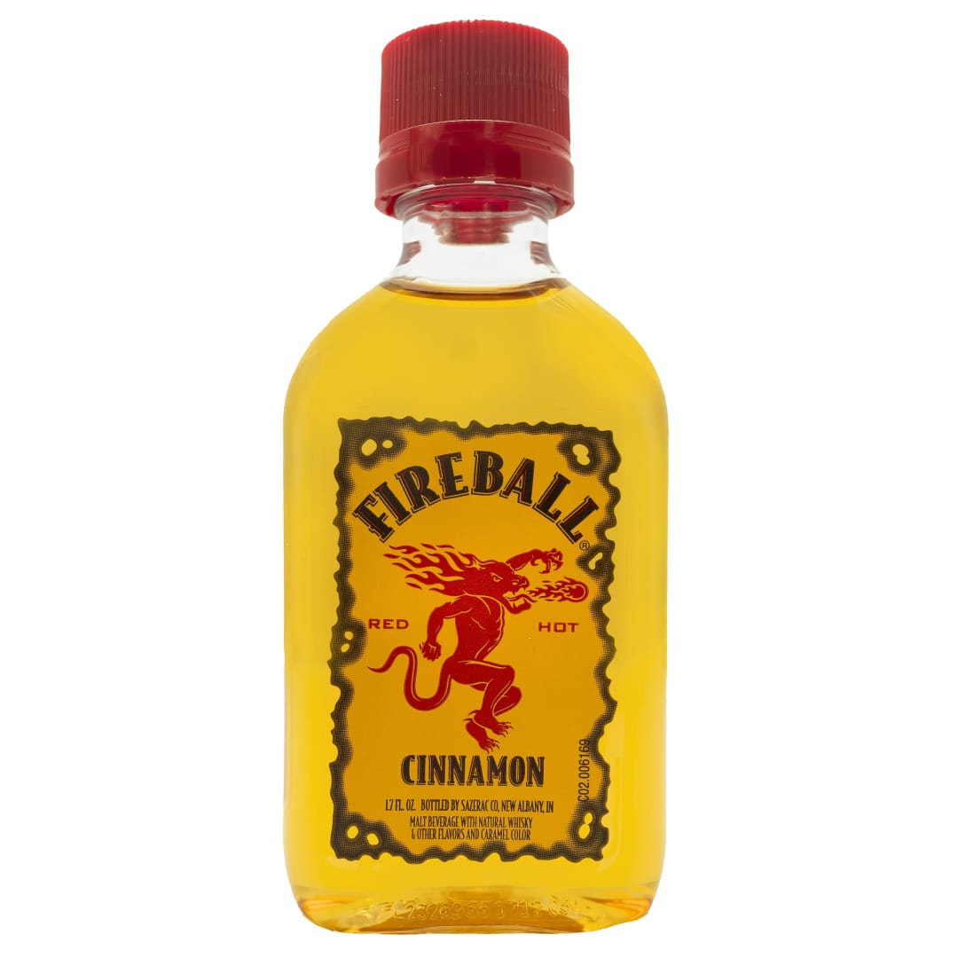 Fireball Cinnamon Malt Beverage 50ml 33 Proof