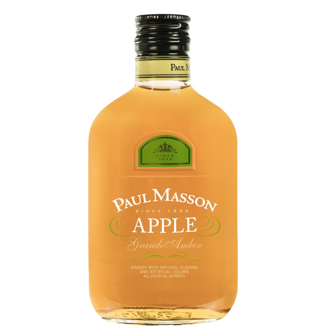 Paul Masson Apple Grand Amber Brandy 200ml 54 Proof