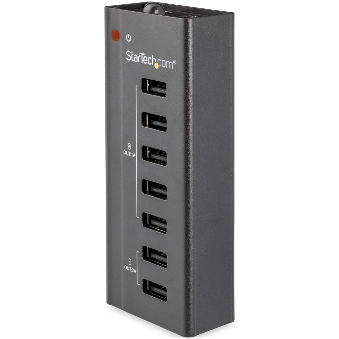 7 Port Dedicated USB Charge Station - USB Charging Strip
