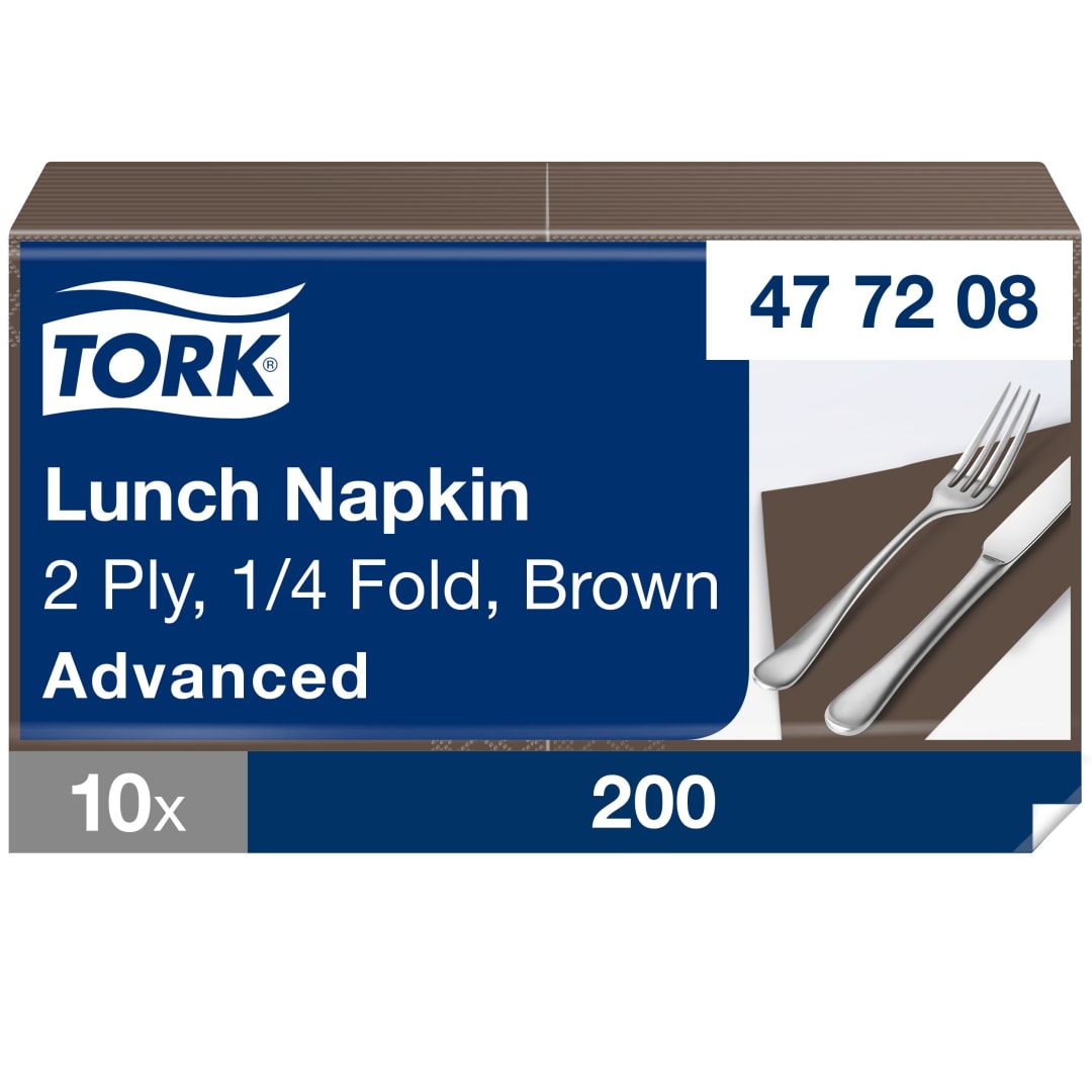 Tork Brown Lunch Napkin