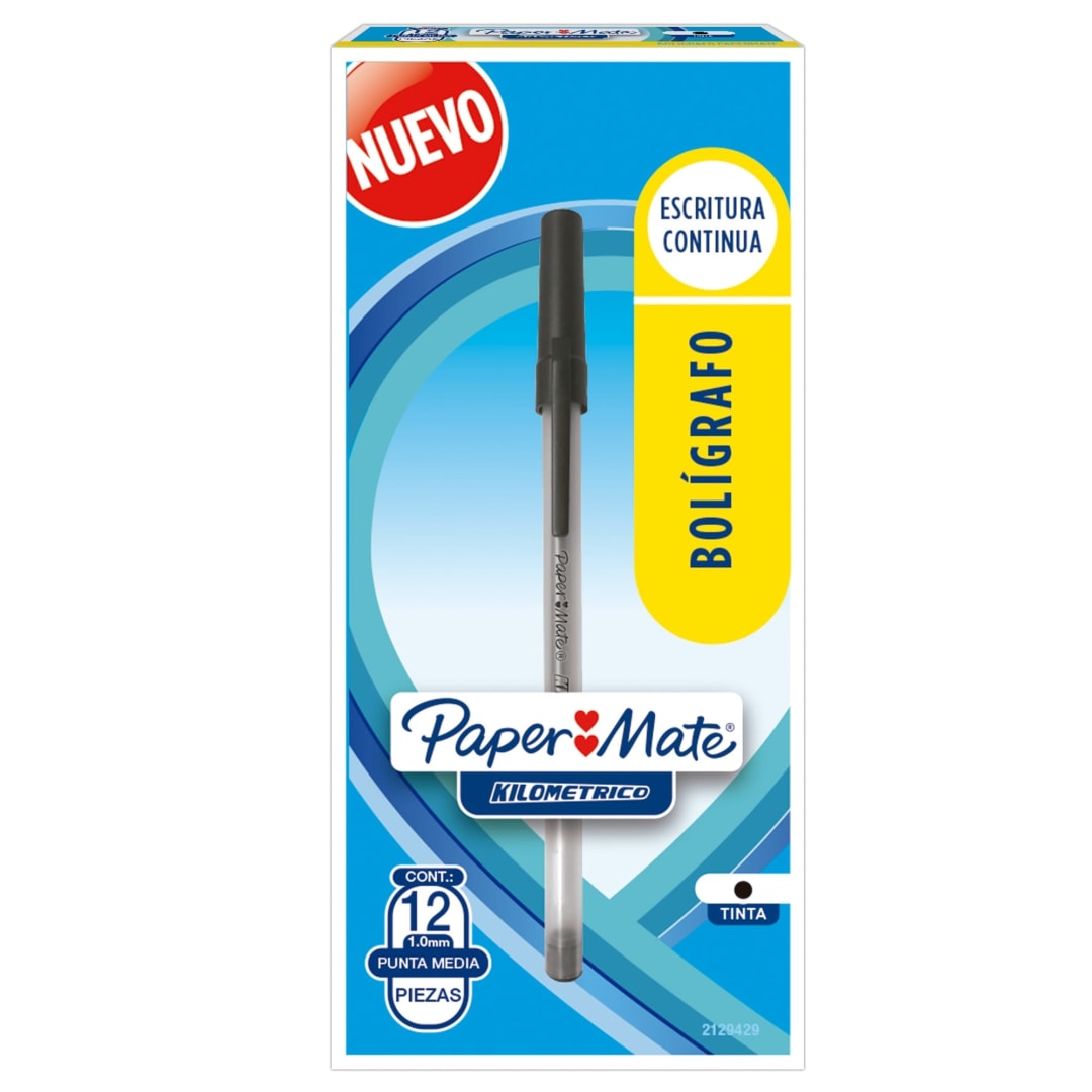 Paper Mate® Kilometrico Ballpoint Pens, Medium Point (1.0mm)