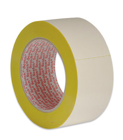 3M™ Duvardan Duvara Halı Bandı, Sarı, 25 mm x 25 m, 0.13 mm