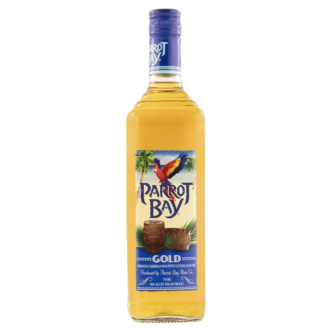 Parrot Bay Gold Rum 750ml 80 Proof