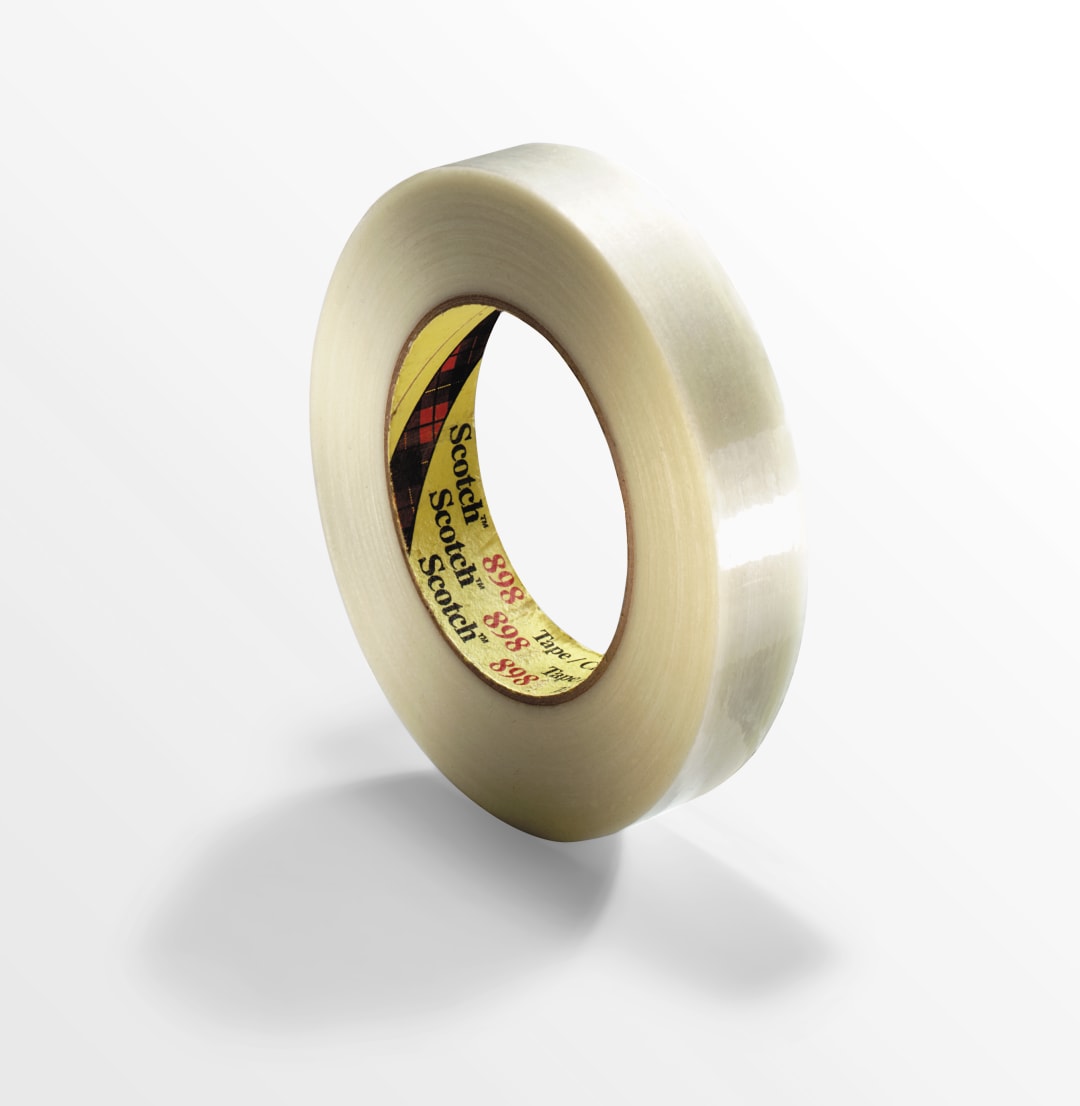 Scotch® Filament Bant 898, Şeffaf, 24 mm x 55 m, 0.17 mm