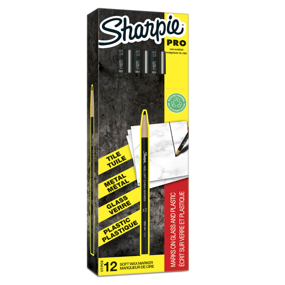 SHARPIE CHINA MKR BULL BLK TK12 PE