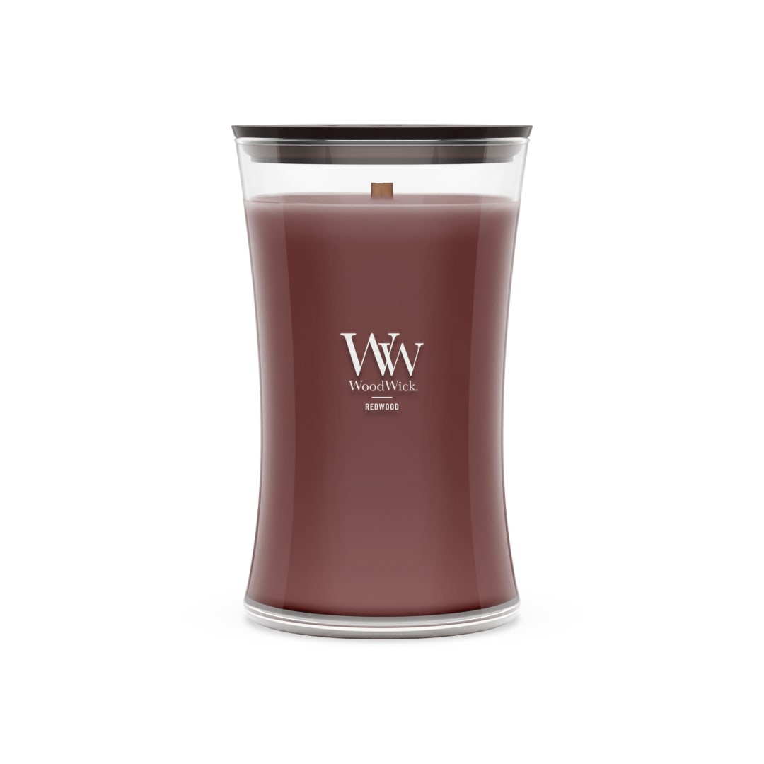 WoodWick Redwood Large Hourglass Candle