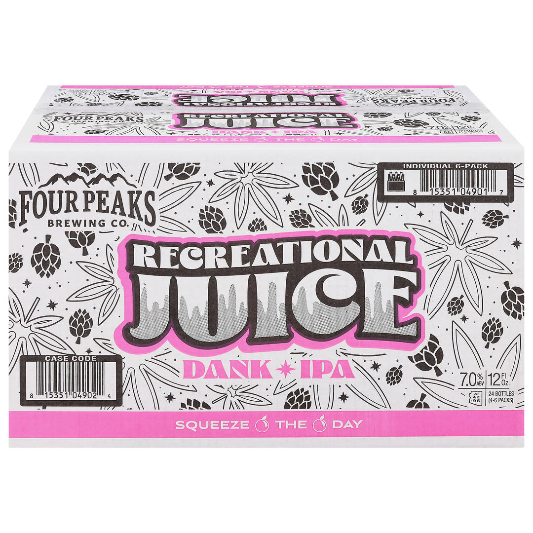 Four Peaks Brewing Co. Dank IPA Recreational Juice Beer 24 - 12 fl oz Bottles