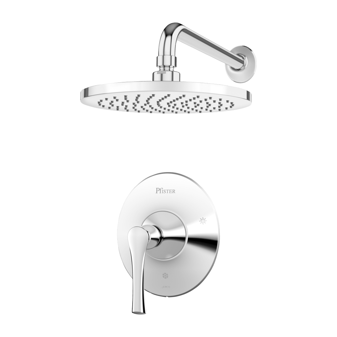Rhen 1-Handle Shower Only Trim in Polished Chrome