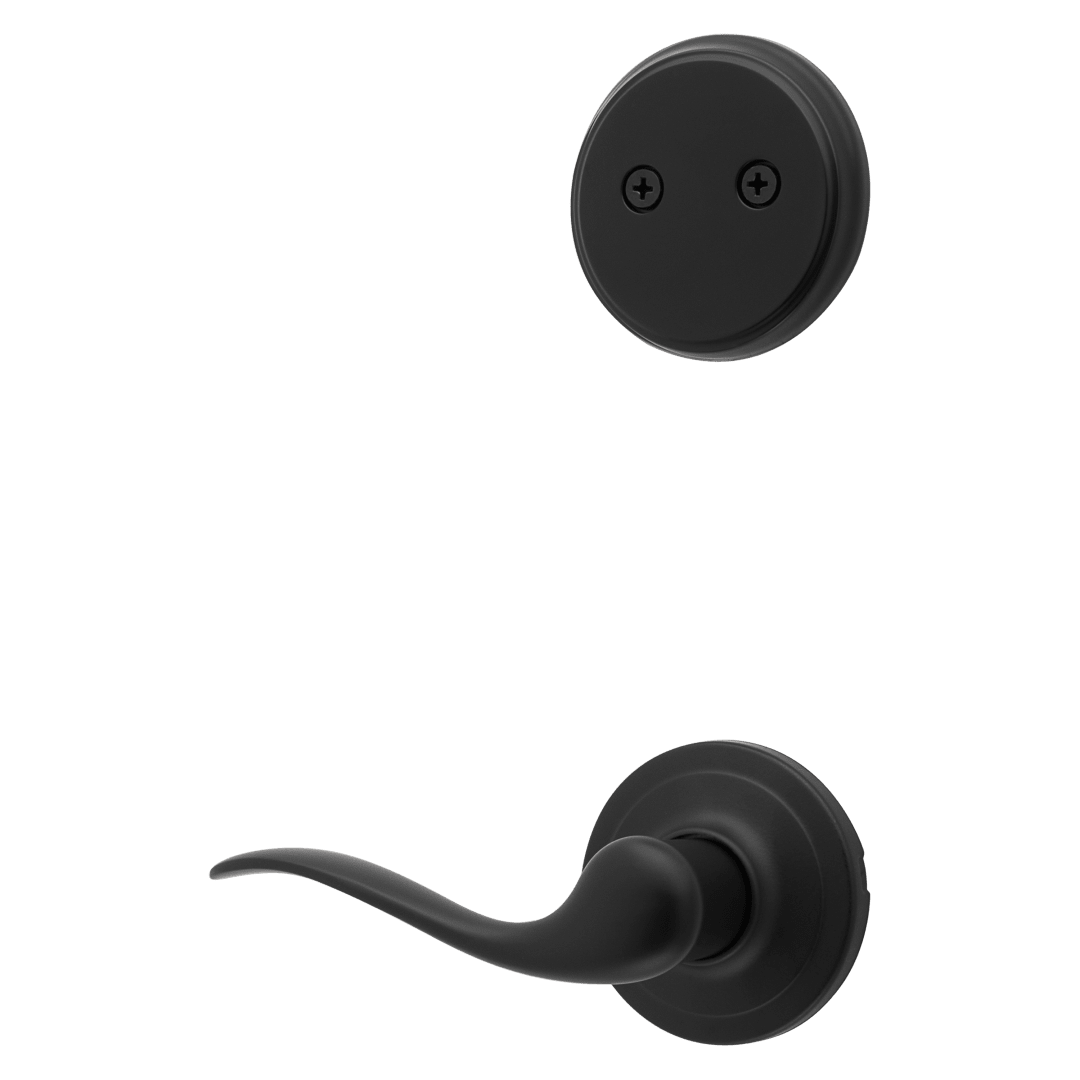 Tustin Interior Pack with Interior Lever in Matte Black