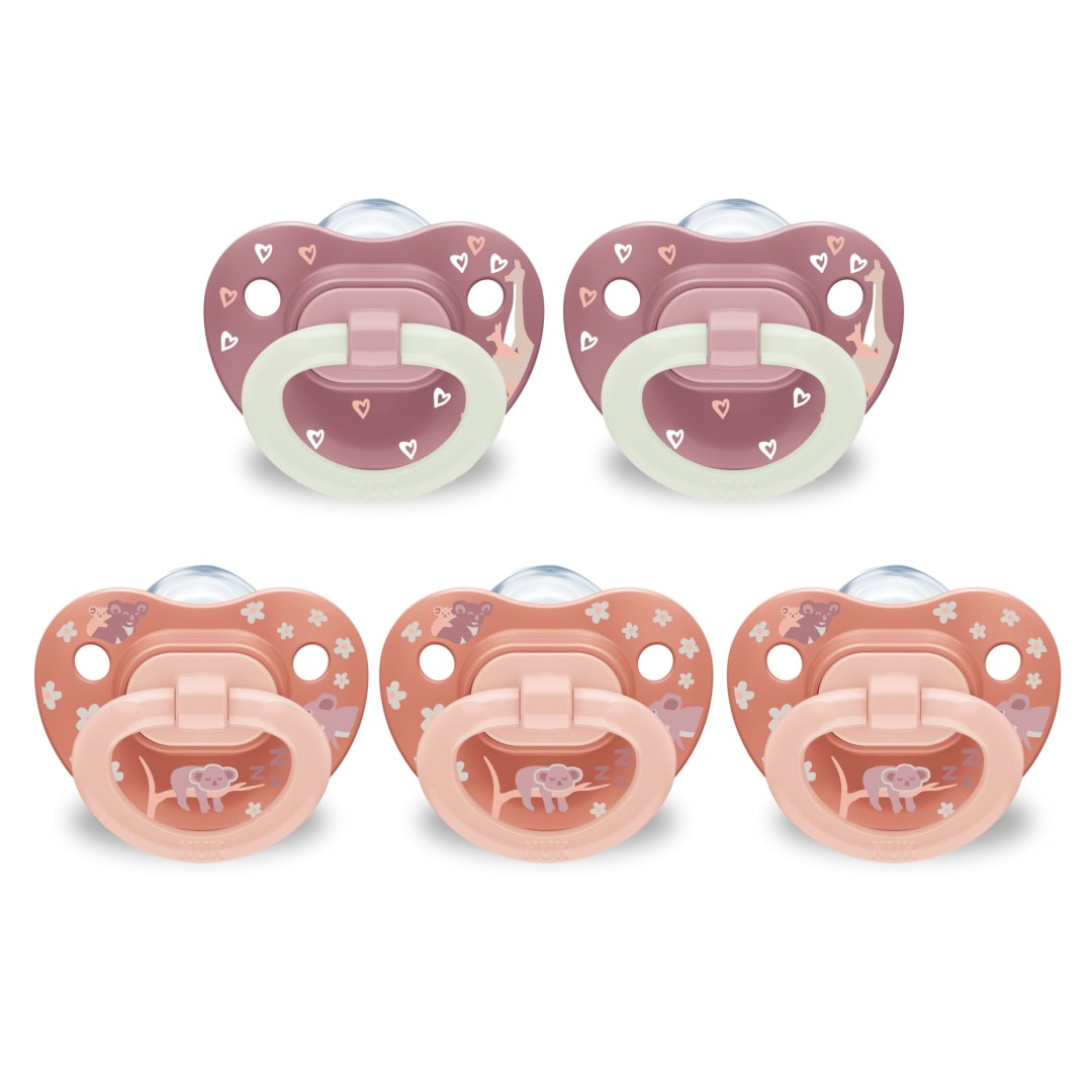 NUK® First Choice Classic Pacifier, 0-6 months, 5 pack