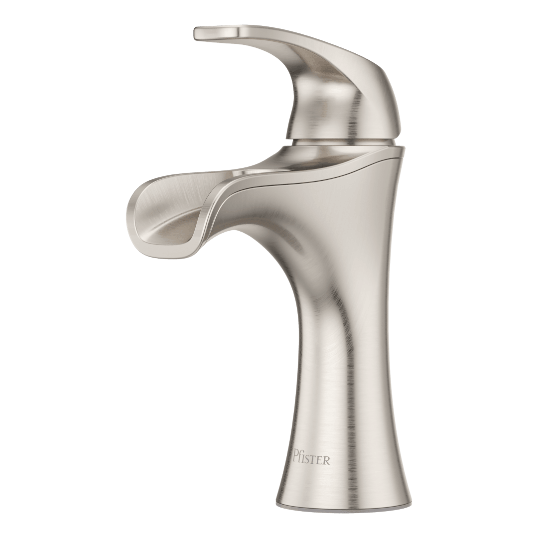 Jaida Single Control 4" Centerset Bathroom Faucet in Brushed Nickel