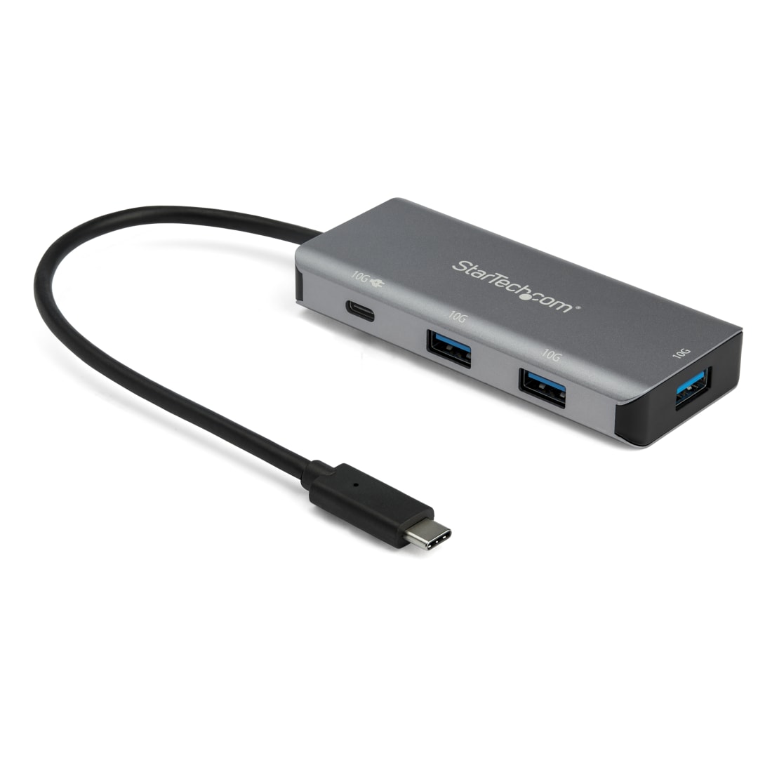4 Port USB 3 2 Gen 2 USB C to 3xA 1C Hub with PD 3 0