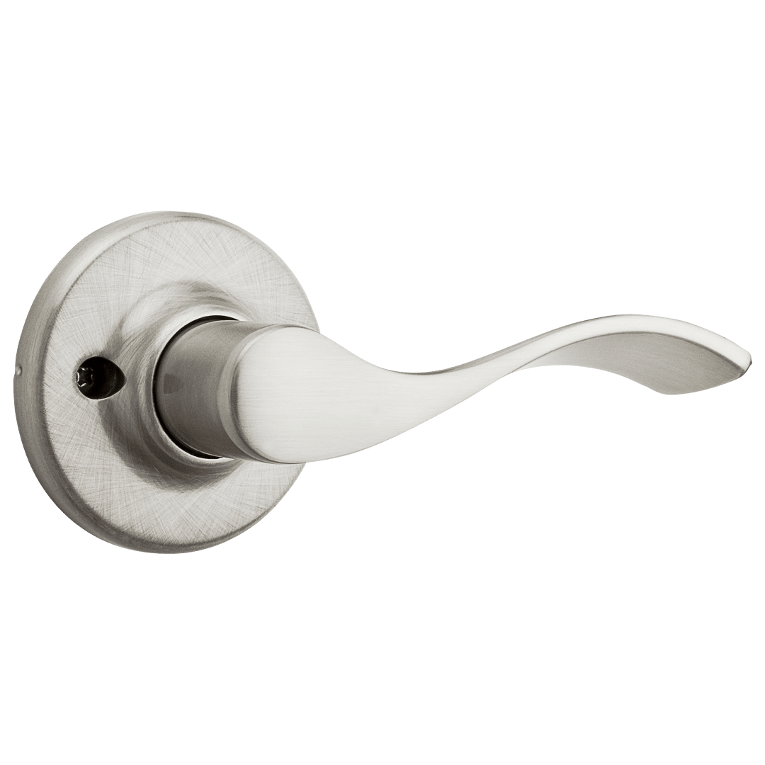 Balboa Right-Handed Half-Dummy Lever in Satin Nickel