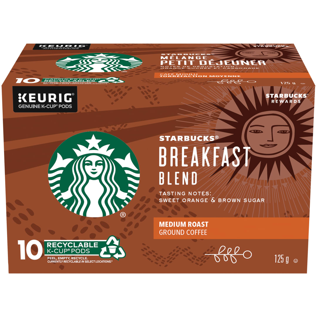 SBUX K-Cup Breakfast Blend 6x10ctCA