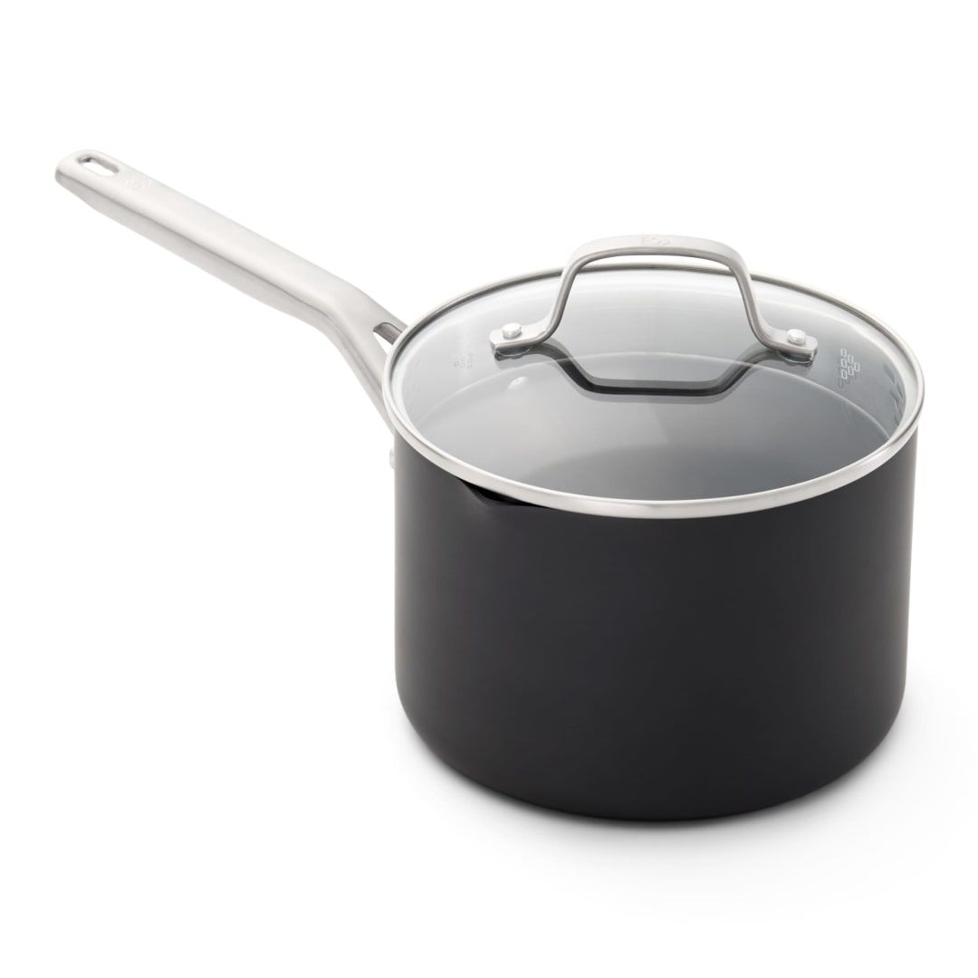 Calphalon® Hard-Anodized Nonstick 3.5-Qt. Sauce Pan with Lid