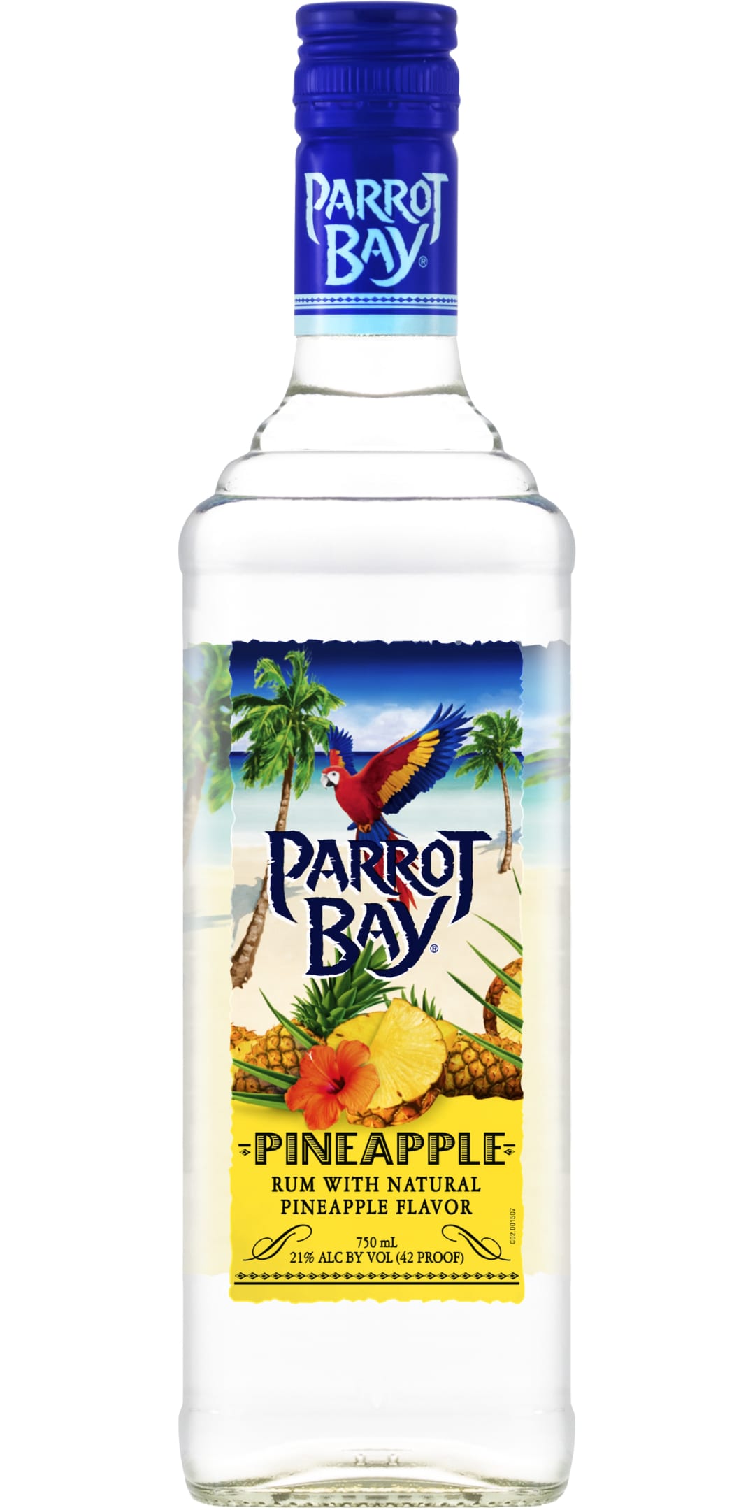 Parrot Bay Pineapple Rum 750ml 42 Proof