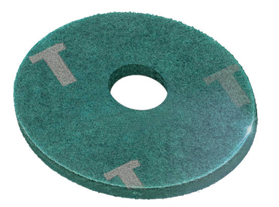Disco Verde Limpador Tinindo 3M™ para Tratamento de Pisos – 440 mm