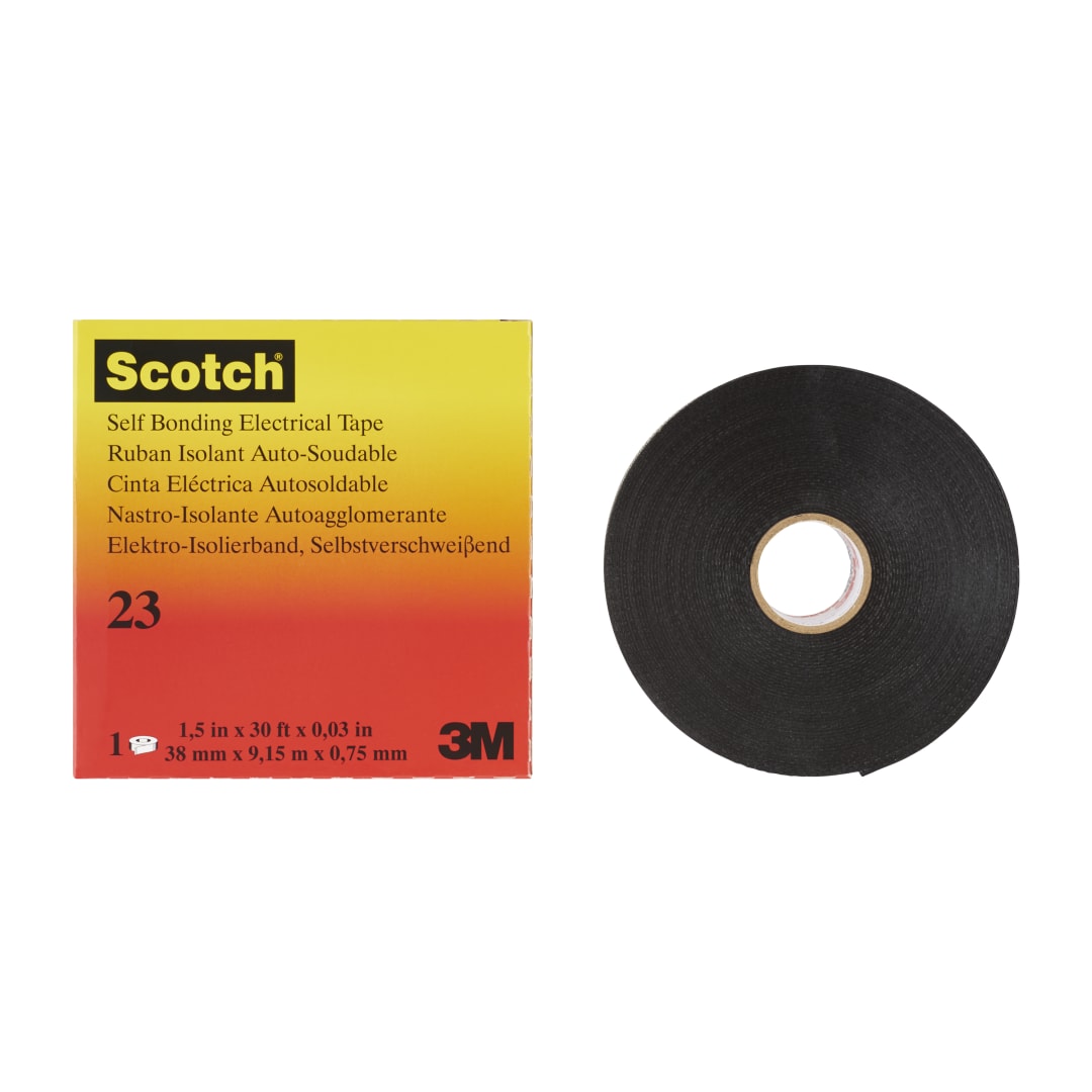 Scotch® Gumená izolačná páska 23, 38 mm x 9.15 m, 45 roliek / krabica