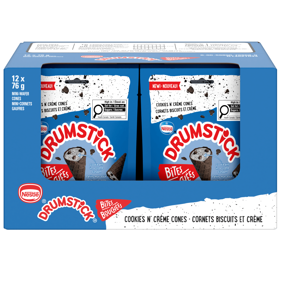 DRUMSTICK Bites CookiesNCreme12x76gCA