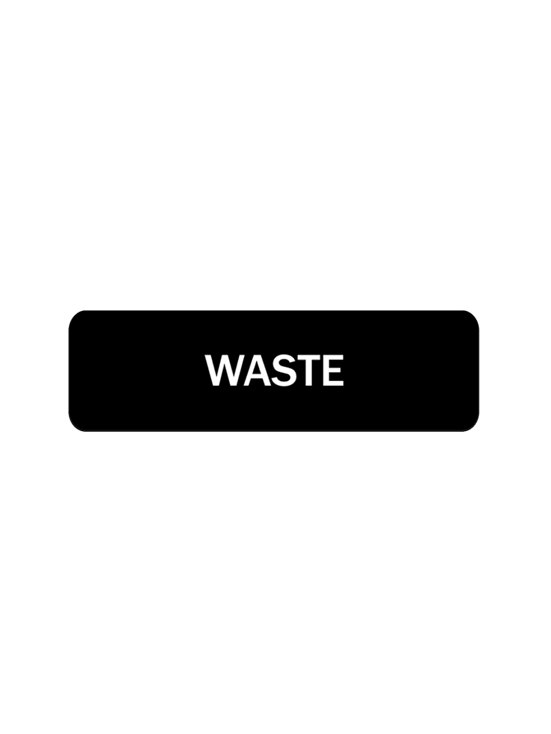  ARISTATA - Label - Waste - Black-White
