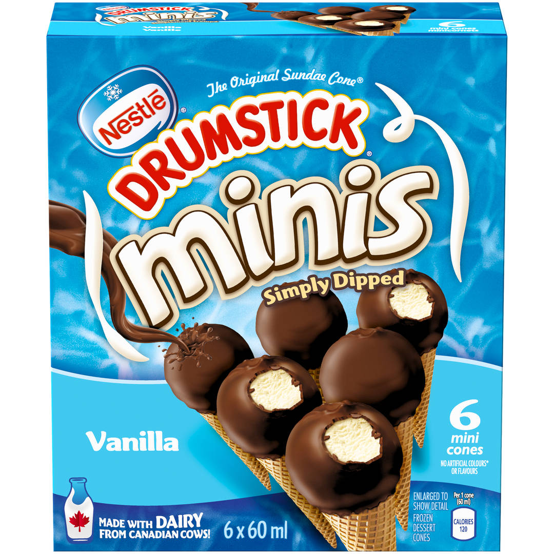 DRUMSTICK Minis SD Vanilla 8(6x60ml) CA