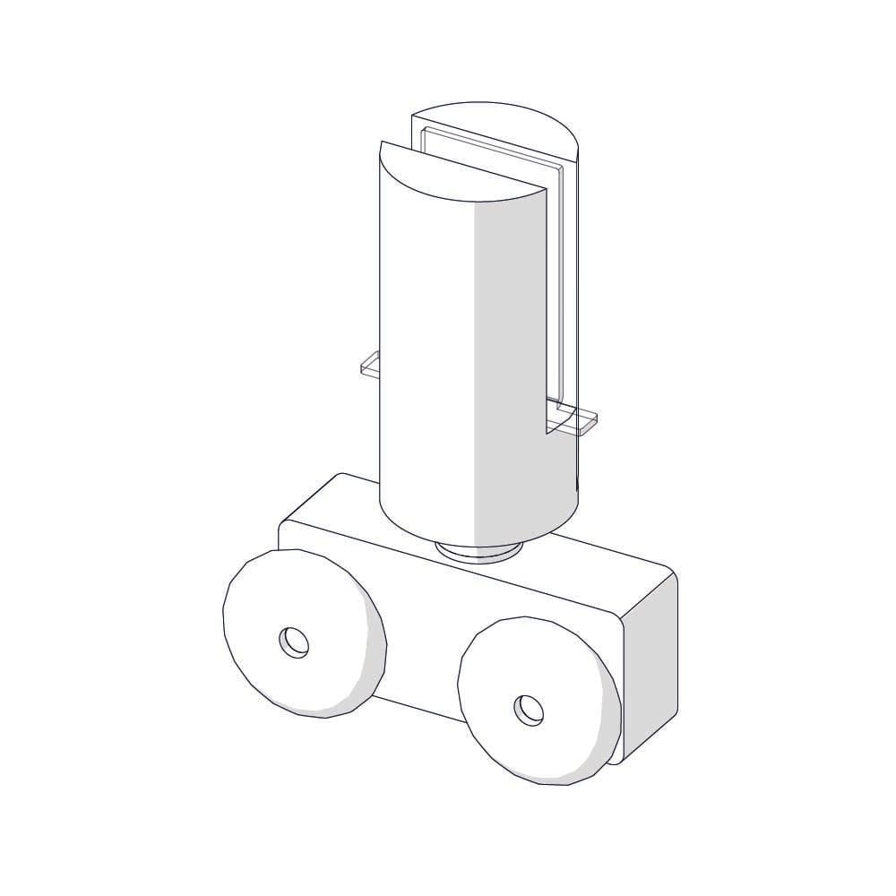 Bottom Pivot Roller Assembly