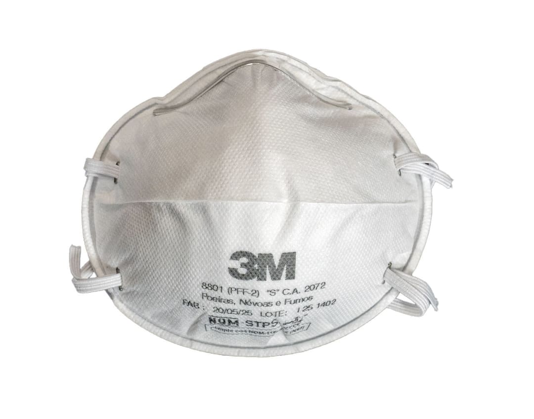Respirador Descartável Concha 3M™ 8801