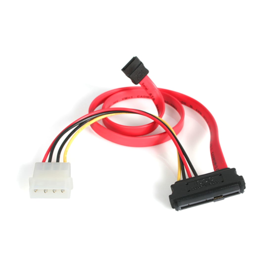 18 SAS 7P to 29P Data Power Cable
