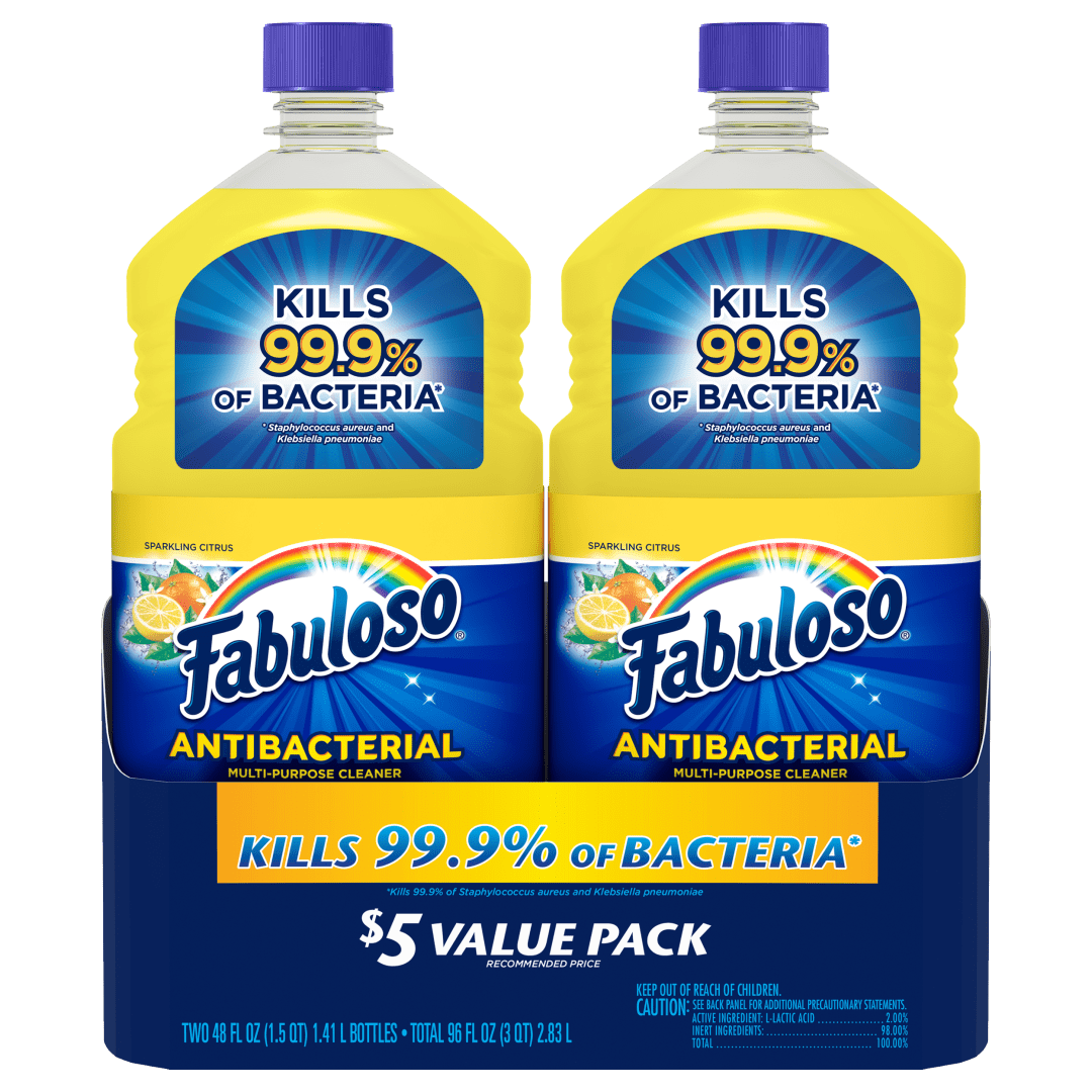 Fabuloso All Purpose Cleaner, AB Sparkling Citrus- 48 fluid ounce, 2 count