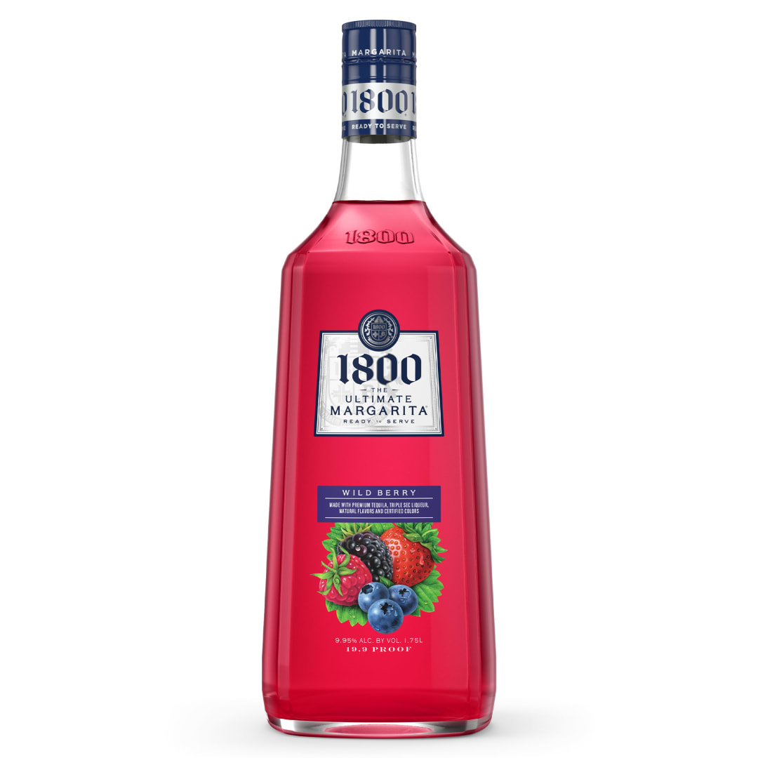 1800 Tequila Ultimate Wild Berry Margarita Ready to Drink 1.75L