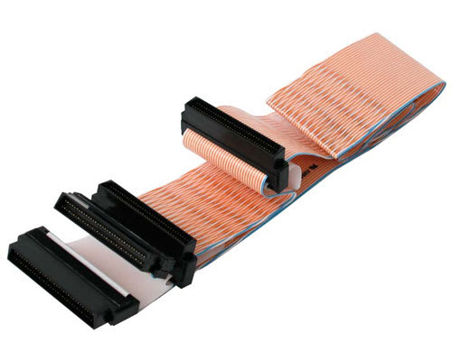 2 Drive U320 Terminated SCSI Cable