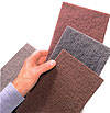 Folha de Acabamento Scotch-Brite™ – A Fino, 134 x 240 mm, Embalagem com 20 folhas, Vinho