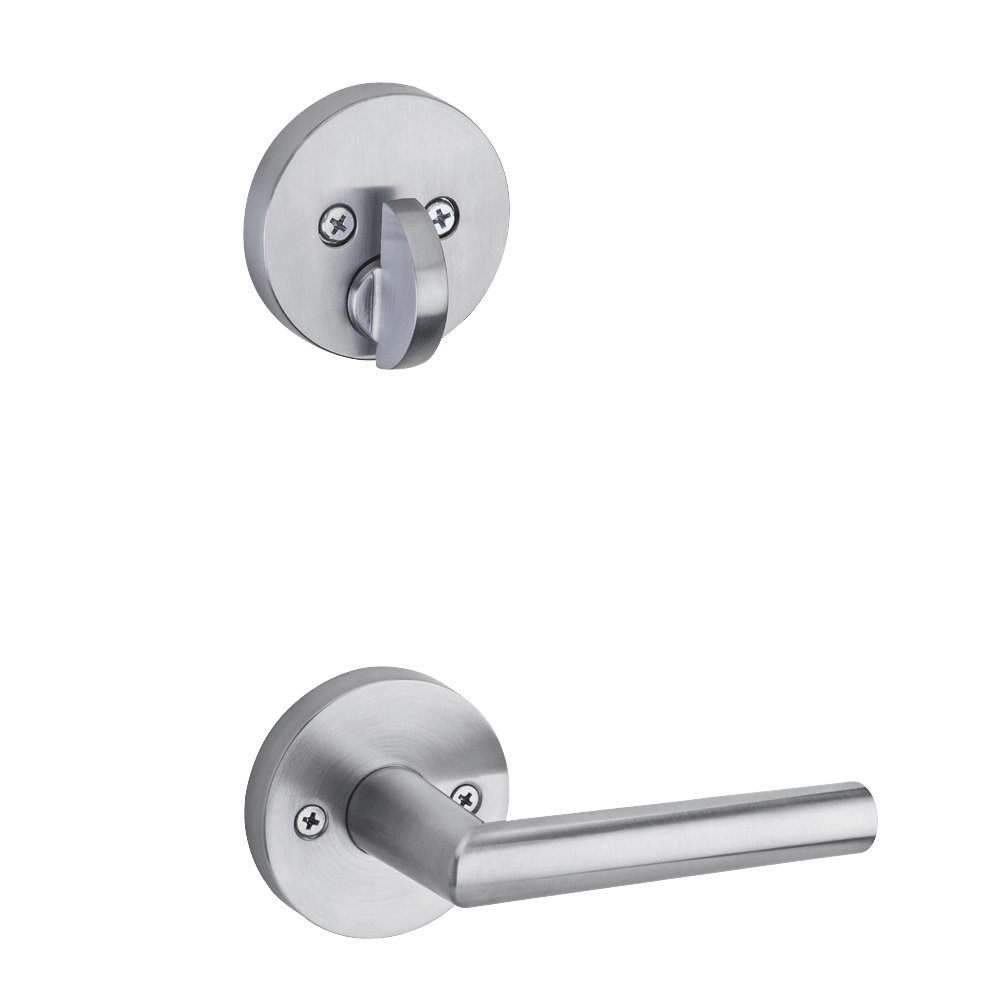 Milan Interior Pack with Interior Lever in Matte Black