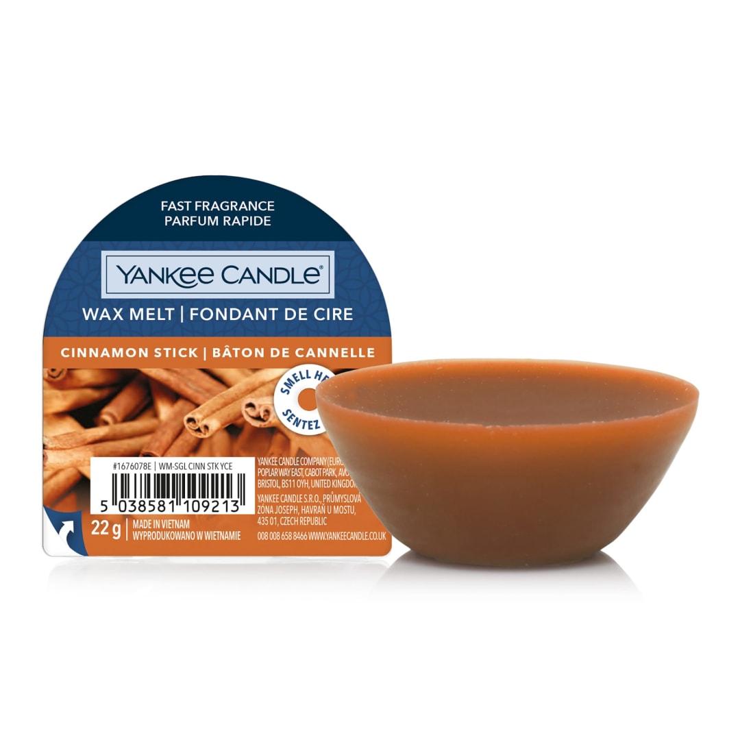 Yankee Candle® Wax Melts | Cinnamon Stick | Up to 8 Hours of Fragrance | 1 Count