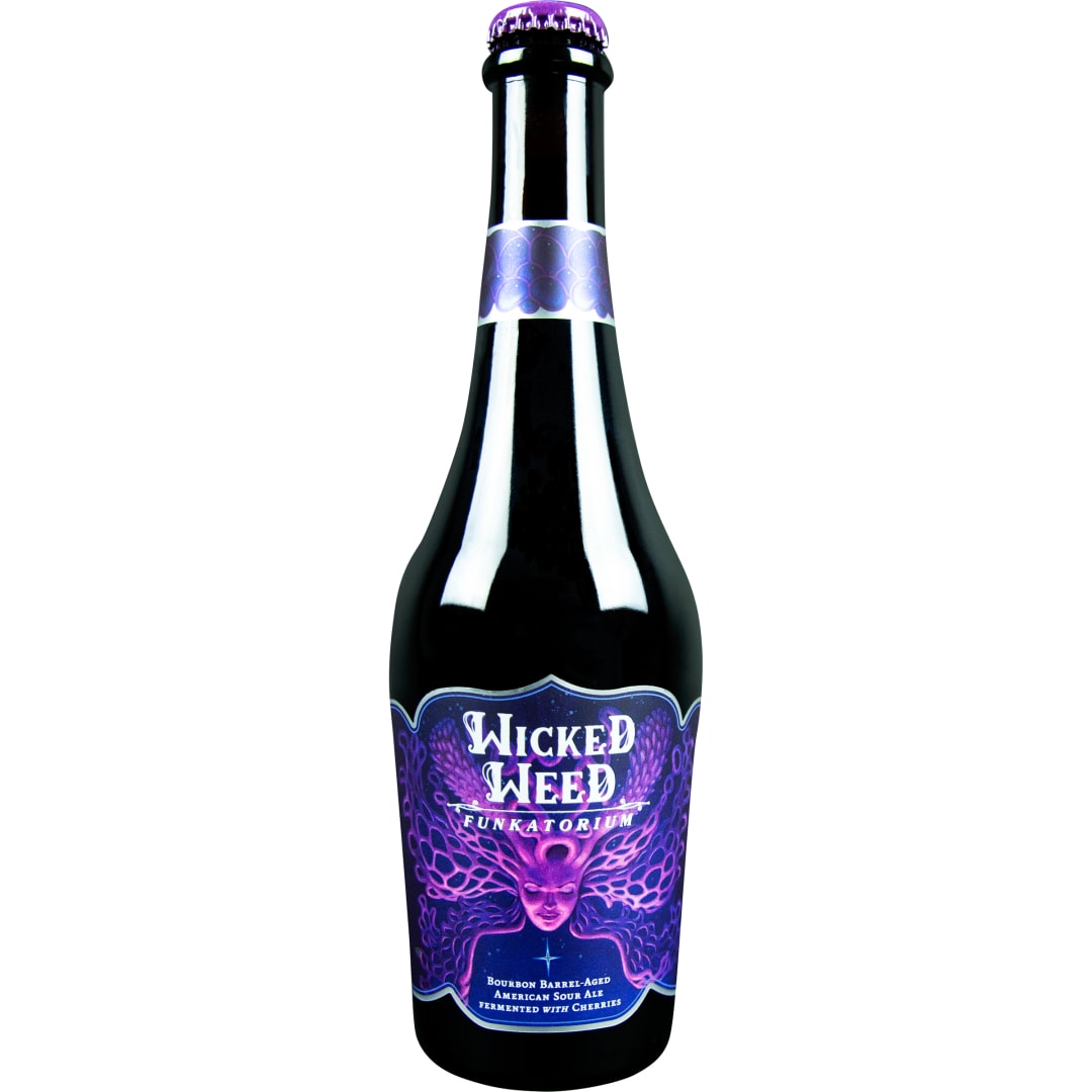 Wicked Weed Brewing Black Angel, 500 mL Bottle