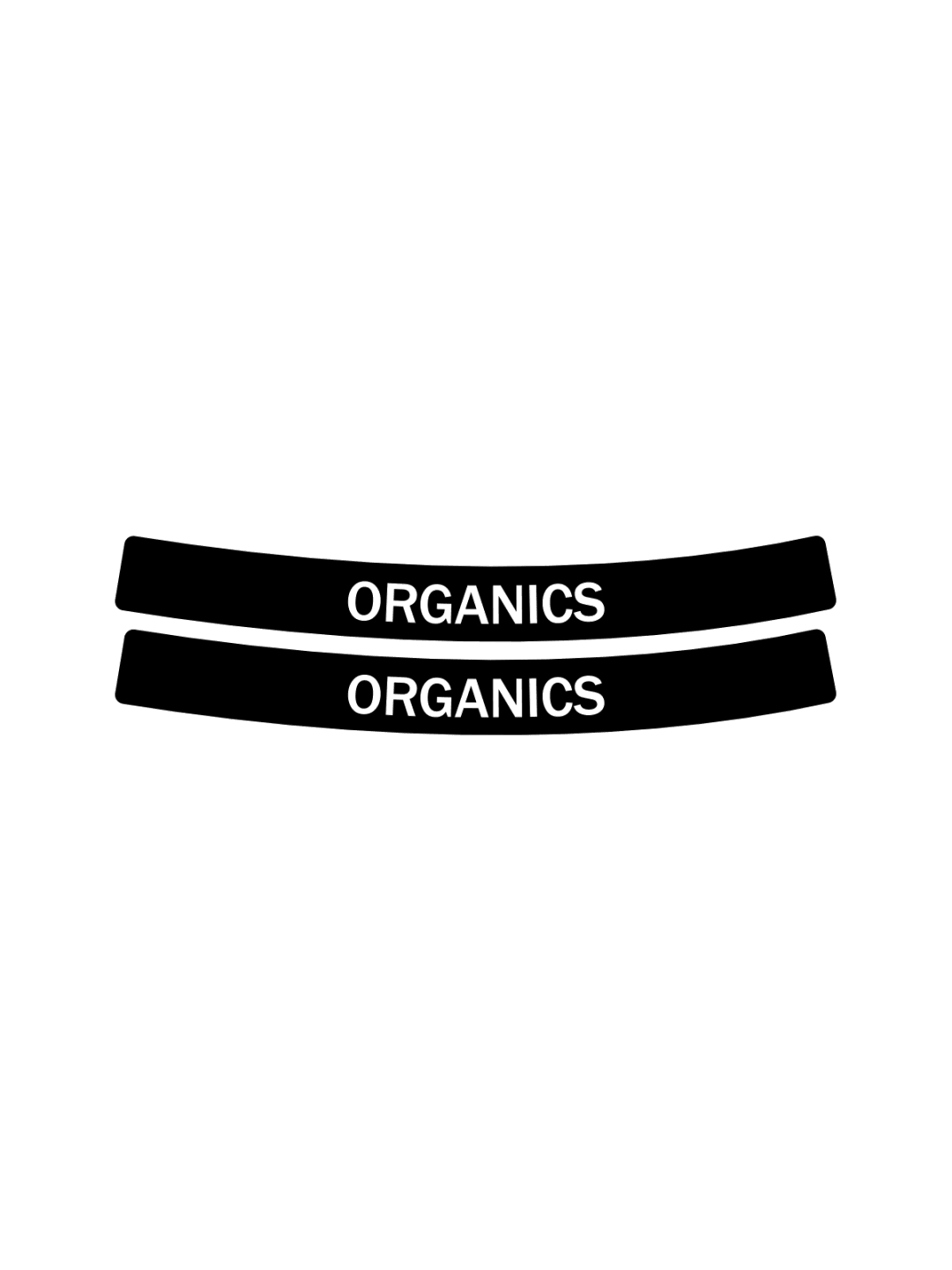  EVOLVE - Label - Ellipse - Organics - Full - Black-White