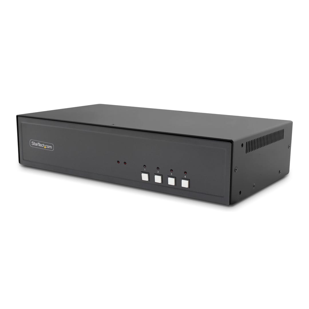 4-Port DH Secure Pro DP KVM w/audio and CAC