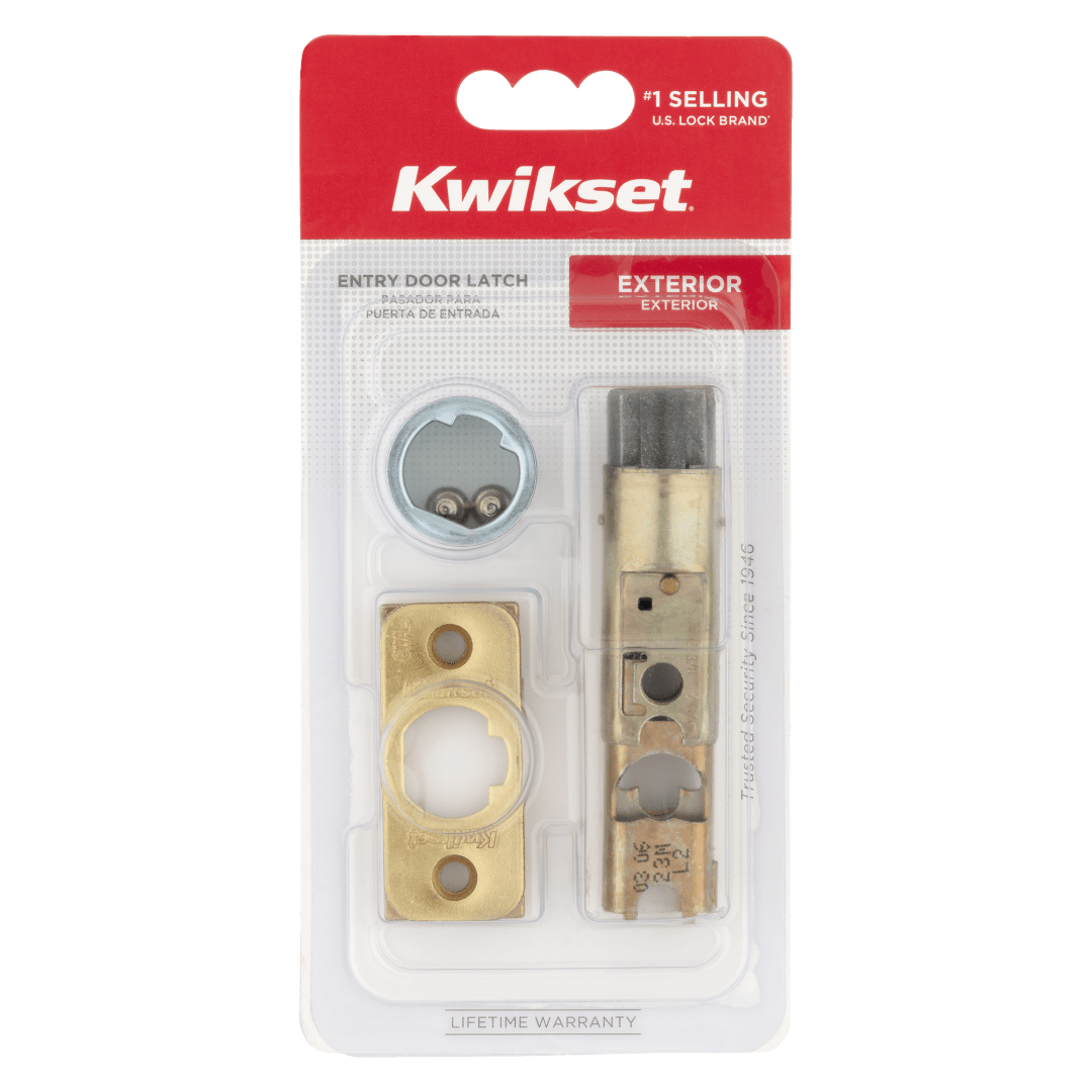 6-Way Adjustable Deadlatch for Polished Brass Finish